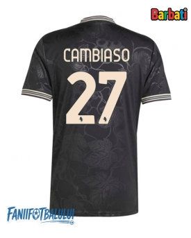 Juventus Andrea Cambiaso #27 Tricou Fotbal Replică 2025-26 Barbati Treilea